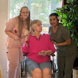 Valentine 2024, assisted living at Olimpia's Senior Care