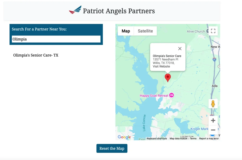 Olimpia Senior Care Partnered With Patriot Angels